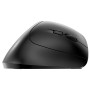 CHERRY Souris ergonomique MW-4500 Droitier sans fil USB noire