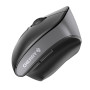 CHERRY Souris ergonomique MW-4500 Gaucher sans fil USB noire