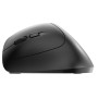 CHERRY Souris ergonomique MW-4500 Gaucher sans fil USB noire