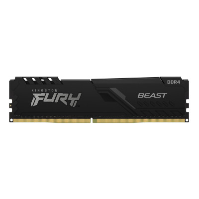 Mémoire DDR4 KINGSTON 8G (1x8G) 3200Mhz FURY Beast Black