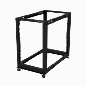 Rack serveur réglable à cadre ouvert 18U - 4 montants - 55.9cm à 101.5cm