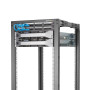 Rack serveur réglable à cadre ouvert 18U - 4 montants - 55.9cm à 101.5cm