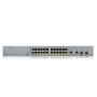 Zyxel switch 24 ports RJ45 Gbts Géré Mangeable + 2 SFP giga PoE+ (375 W)