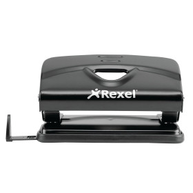 Perforateur metal eco 2 trous Noir