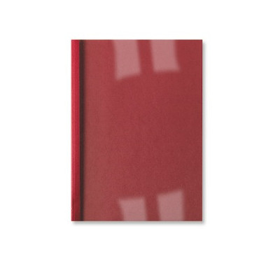 Couverture de reliure A4 1,5mm LINEN WEAVE GBC, Lot de 100, Rouge
