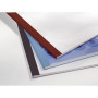Couverture de reliure A4 1,5mm LINEN WEAVE GBC, Lot de 100, Rouge