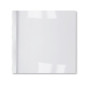 Couverture de reliure thermique  GBC LeatherGrain, A4 Blanc, 3mm (x100)