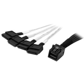 Câble Mini SAS vers SATA interne de 1 m - SFF-8643 vers 4x SATA - Câble SATA   S