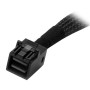 Câble Mini SAS vers SATA interne de 1 m - SFF-8643 vers 4x SATA - Câble SATA   S