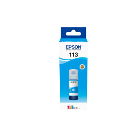 EPSON Bouteille d'encre 113 Cyan C13T06B240 Durabrite Eco Tank