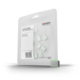 LINDY Bloqueurs de port USB C, Vert, 10 pièces
