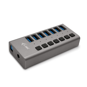 Hub I-tec 7 Ports USB + adaptateur secteur 36W