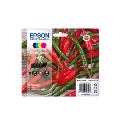 Epson Multipack C13T09Q64010, Bk,C,M,Y No.503