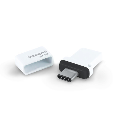 MEMOIRE INTEGRAL 64GB Fusion Dual USB-C & USB 3.1 Flash Drive