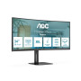 Moniteur 34 AOC V5 CU34V5C BK LED display 86,4 cm (34) 3440 x 1440 pixels Wide Q