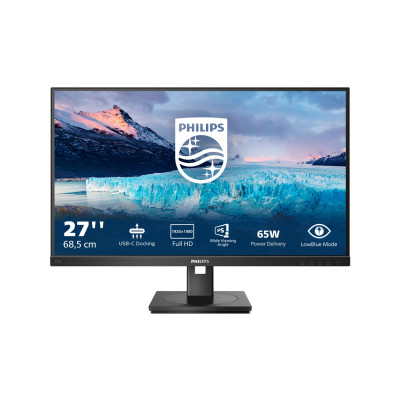 Moniteur 27 Philips S Line 273S1 00 écran plat de PC 68,6 cm (27) 1920 x 1080 pi