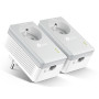 TP-LINK TL-PA4015PKIT NANO CPL 600 AVEC PRISE - PACK DE 2