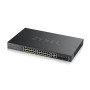 ZYXEL Switch Administrable L2 24 ports Gbps RJ45 PoE+ 4p Gbps combo (RJ45 SFP) -