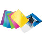 Chemises Color Clip WOW A4 PP assortis