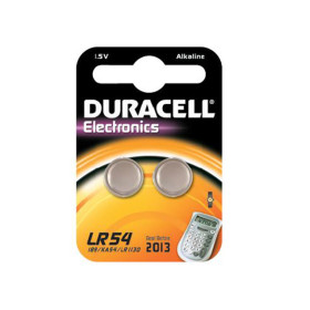 Duracell Paquet de 2 Piles LR54 (AG10)