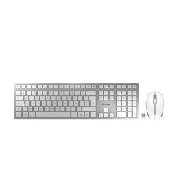 CHERRY Pack clavier & souris DW 9100 sans fil blanc argent