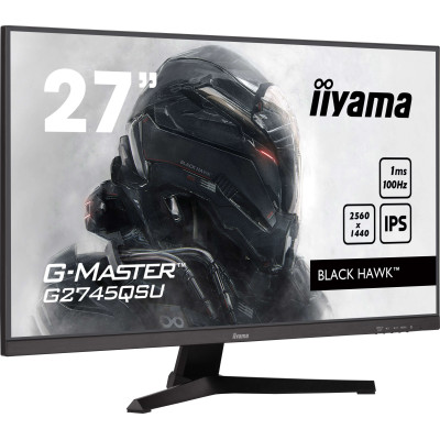 Moniteur 27 iiyama G-MASTER 27'' 2560 x 1440 pixels Dual WQHD 2560 x 1440 à 100