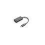 Lenovo adaptateur vidéo USB-C Mâle pour HDMI femelle 24cm