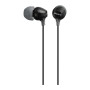 Ecouteurs SONY MDR-EX15APB Stereo et bouton noir