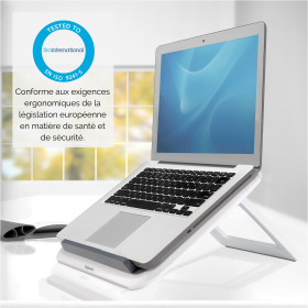 SUPPORT ORDINATEUR PORTABLE ANGLE AJUSTABLE I-SPIRE SERIES BLANCO
