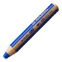 Stabilo crayon multi-talents woody 3 en 1, rond, outremer 880 405