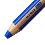 Stabilo crayon multi-talents woody 3 en 1, rond, outremer 880 405