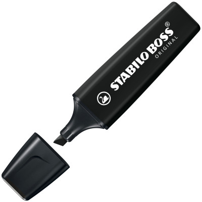 Sta surligneur boss noir 70 46