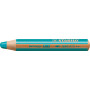 Stabilo crayon multi-talents woody 3 en 1, rond, vert jade 880 470