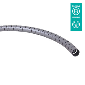 DATAFLEX 33762 CABLE ZIP ARGENT 25 mm 20 m