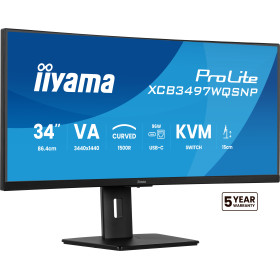 Moniteur 34 iiyama ProLite XCB3497WQSNP-B1 incurvé HDR