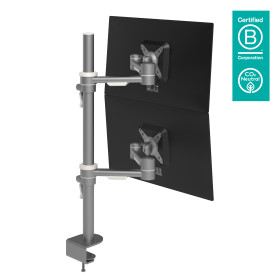 DATAFLEX Bras à fixer   pincer Viewmate 52682 - 2 écrans