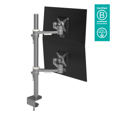 DATAFLEX Bras à fixer   pincer Viewmate 52682 - 2 écrans