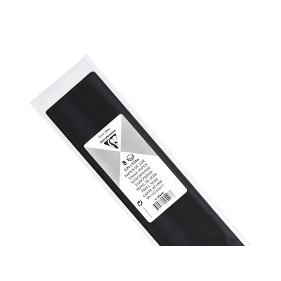Sachet de papier de soie 8F 0,75x0,50m noir