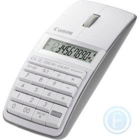 Canon XMark calculatrice blanche 3-en-1- Souris, calculatrice, pavé numérique