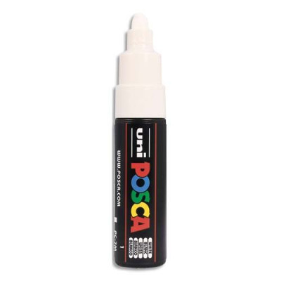 POSC MARQUEUR BLANC PC7M BL