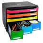 Store-box maxi 6 tiroir iderama arlequin
