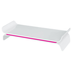 Support pour ecran 2 positions wow leitz , rose