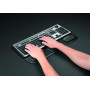 Support clavier paume de main noir