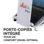 Support ordinateur portable plus office suites