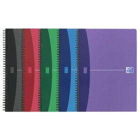 Cahier oxford urban mix integrale 210x297 180p optik p. q5+tag polypro