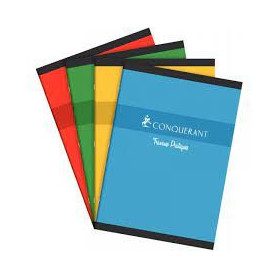 Cahier de tp conquerant 7 agrafe 210x297 96p 70-120g seyes/uni