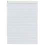 Bloc de correspondance oxford endosse 148x210 100p optik p.ligne 8mm tete+pied