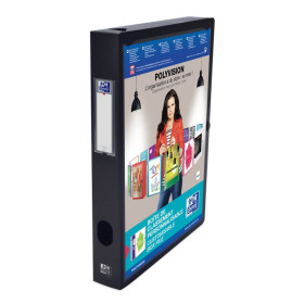 Boite oxford polyvision 24x32 d40 pp opaq assorti