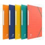 Chemise elast oxford bicolor recyc+ a4 assorti trad. 5couleurs pacx10