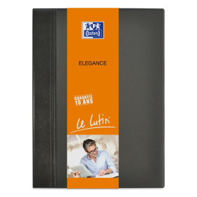 Protege-docs oxford elegance a4 50poch pvc noir